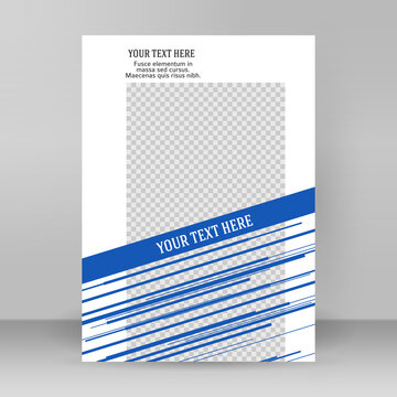Design element. Business templates for multipurpose presentation slides. Easy editable vector EPS 10 layouts vertical brochure