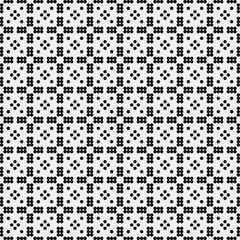 Abstract Cross Pattern Dots Logo generative computational art illustration