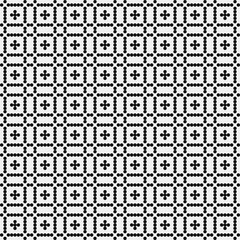 Abstract Cross Pattern Dots Logo generative computational art illustration