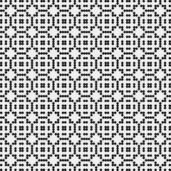 Abstract Cross Pattern Dots Logo generative computational art illustration