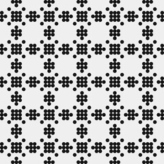 Abstract Cross Pattern Dots Logo generative computational art illustration