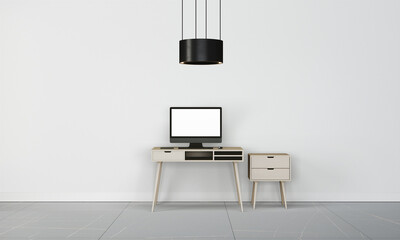 Fototapeta premium Moden office desk