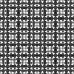 Abstract Cross Pattern Dots Logo generative computational art illustration