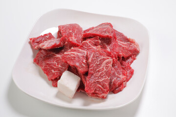 焼肉用の牛肉