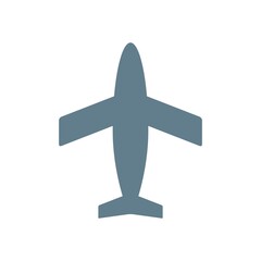 Airplane Icon Design Vector Template Illustration