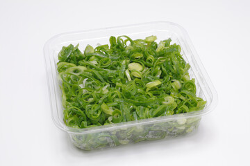 パック入りネギ