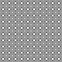 Abstract Cross Pattern Dots Logo generative computational art illustration