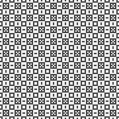 Abstract Cross Pattern Dots Logo generative computational art illustration