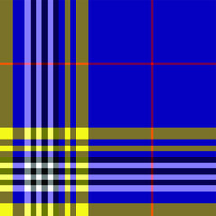 Seamless vector multicolor tartan pattern. Plaid background. Classic fashion wool pattern. For fabric, textile, wrapping, cover etc.