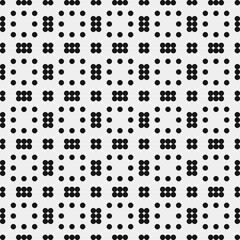 Abstract Cross Pattern Dots Logo generative computational art illustration
