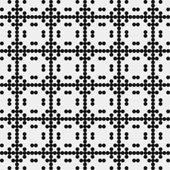 Abstract Cross Pattern Dots Logo generative computational art illustration