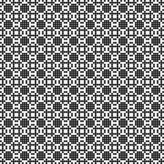 Abstract Cross Pattern Dots Logo generative computational art illustration