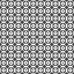 Fototapeta premium Abstract Cross Pattern Dots Logo generative computational art illustration
