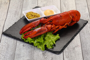 Luxury Lobster with sauce