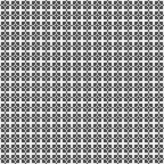 Abstract Cross Pattern Dots Logo generative computational art illustration