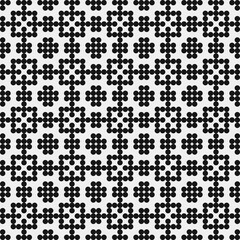 Abstract Cross Pattern Dots Logo generative computational art illustration
