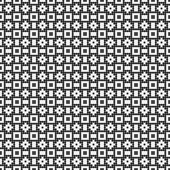 Fototapeta premium Abstract Cross Pattern Dots Logo generative computational art illustration