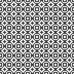Abstract Cross Pattern Dots Logo generative computational art illustration