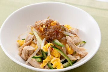 ささ身入りサラダ