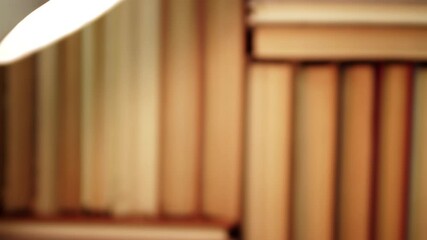 Writing-book with handwritten text and books