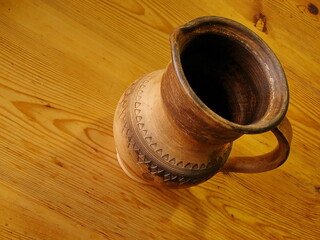 Pot earthenware jug tableware handmade