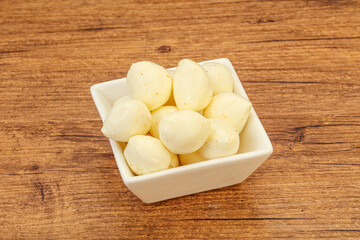 Natural tasty baby Mozarella cheese