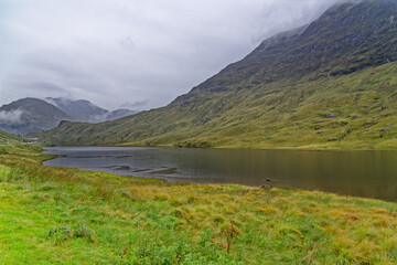 Fototapeta na wymiar View of Loch Long - Scotland - Travel Destination