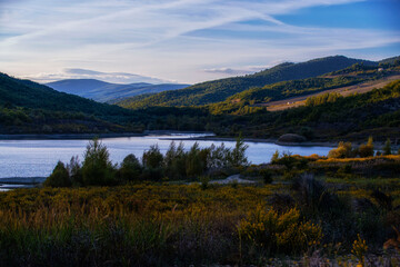 Obraz premium Diga di Acerenza. Acerenza. Basilicata, ottobre 2020.