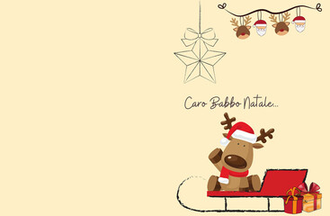 Lettera Babbo Natale Caro Babbo Natale