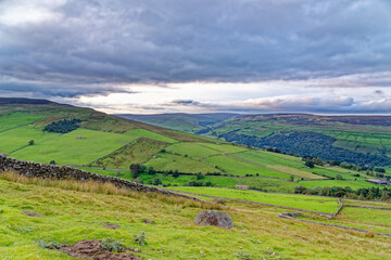 Swaledale in the Yorkshire Dales National Park - England