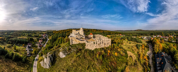Jura Krakowsko-Częstochowska, ruiny zamku w Rabsztynie