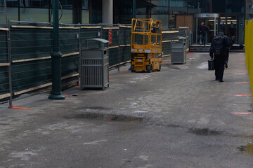 Naklejka premium construction way