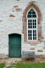 Entrance to an old chappel in Germany