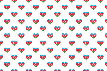 Pattern Love flag design backround 