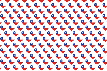 Pattern Love flag design backround 