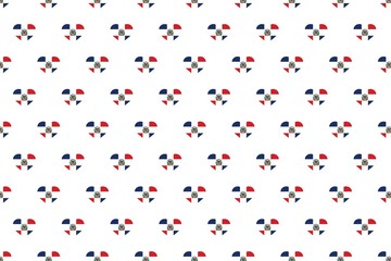 Pattern Love flag design backround 