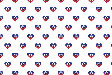 Pattern Love flag design backround 