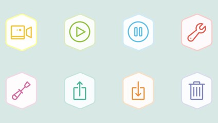 bertie icons mini set