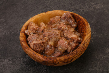 Gurmet venison stew with spices