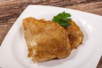 Roasted delicous seafood - stingray wings