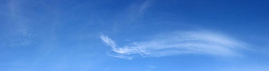 panorama sky and cloud in summertime beautiful background