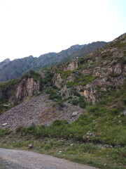 Rocky mountain climb