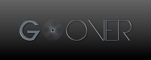 Go over con sfondo colorato