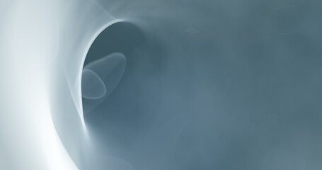 Abstract 4k foggy dew transparent color background for wallpaper, backdrop and soothing, natural design element. Gray in color with hints of blue, white colors.