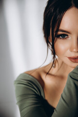 Fototapeta premium beautiful woman. fashion portrait
