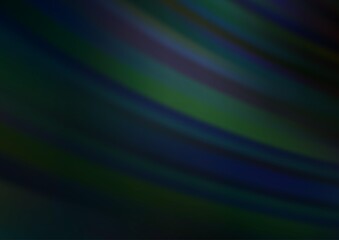 Obraz premium Dark BLUE vector background with straight lines.