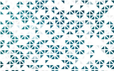 Light BLUE vector seamless cover in polygonal style.