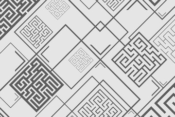 black and white background maze