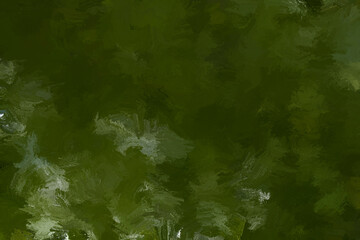 abstract green strokes' blending background