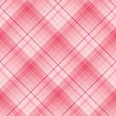 Seamless pattern in light pink colors for plaid, fabric, textile, clothes, tablecloth and other things. Vector image. 2